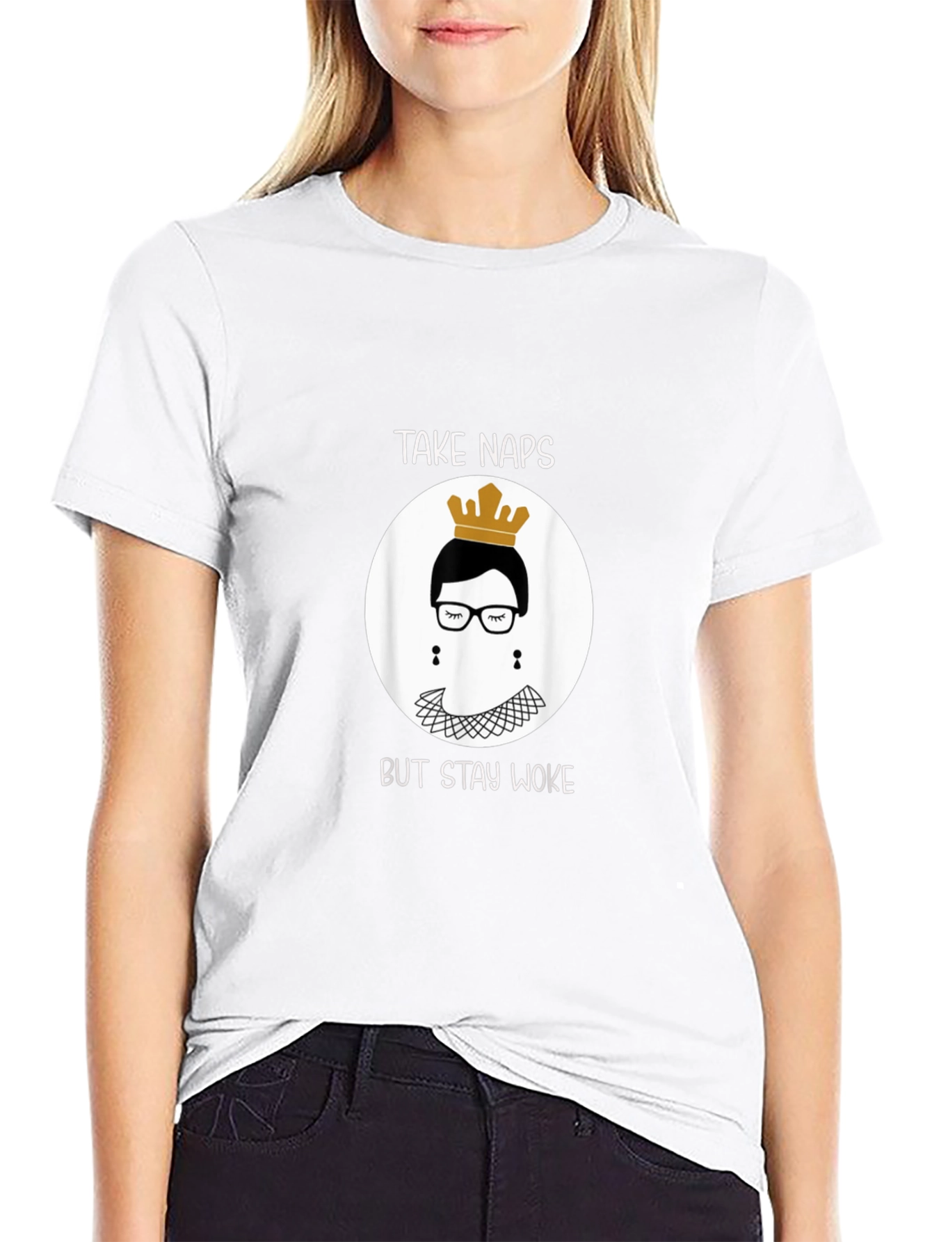 Take Naps But Stay Woke RBG T-Shirt