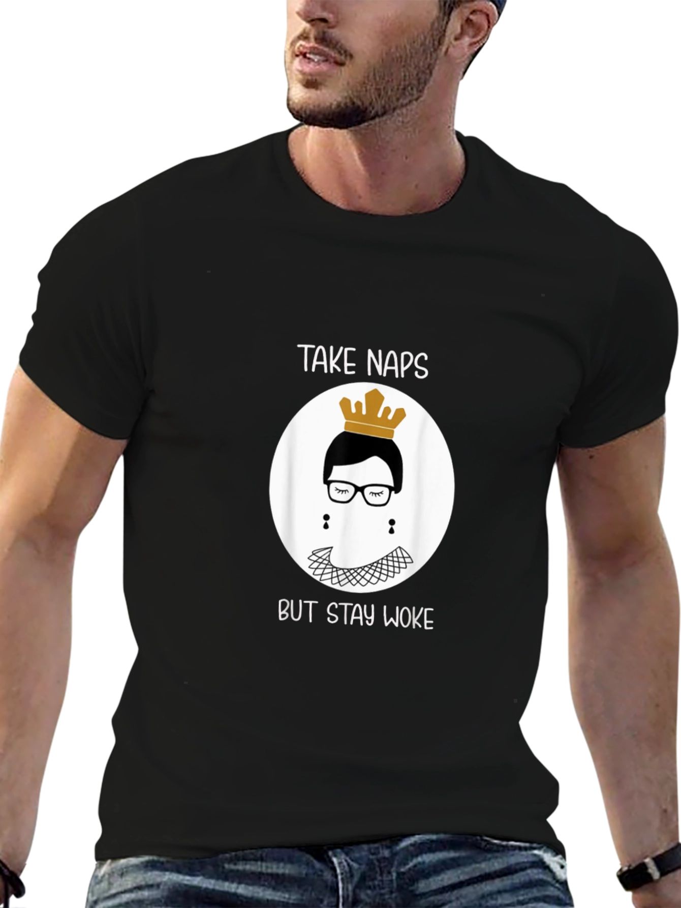 Take Naps But Stay Woke RBG T-Shirt