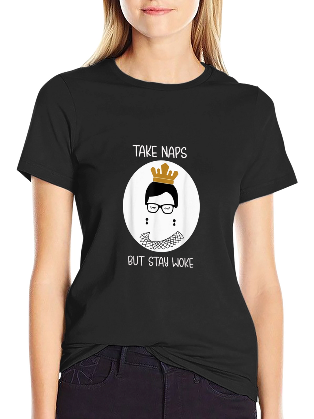 Take Naps But Stay Woke RBG T-Shirt