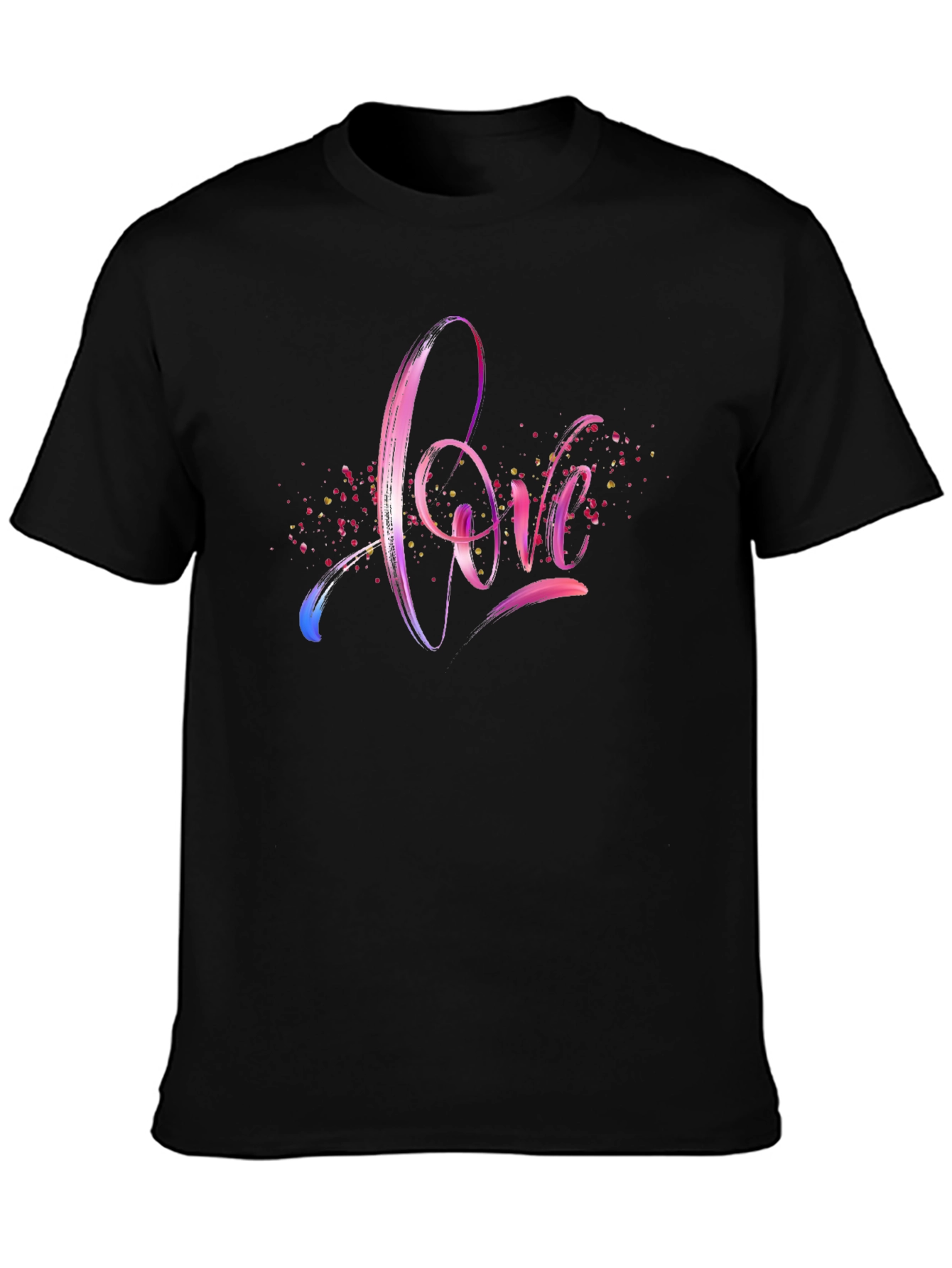 Love T-Shirt - Artistic Watercolor Design