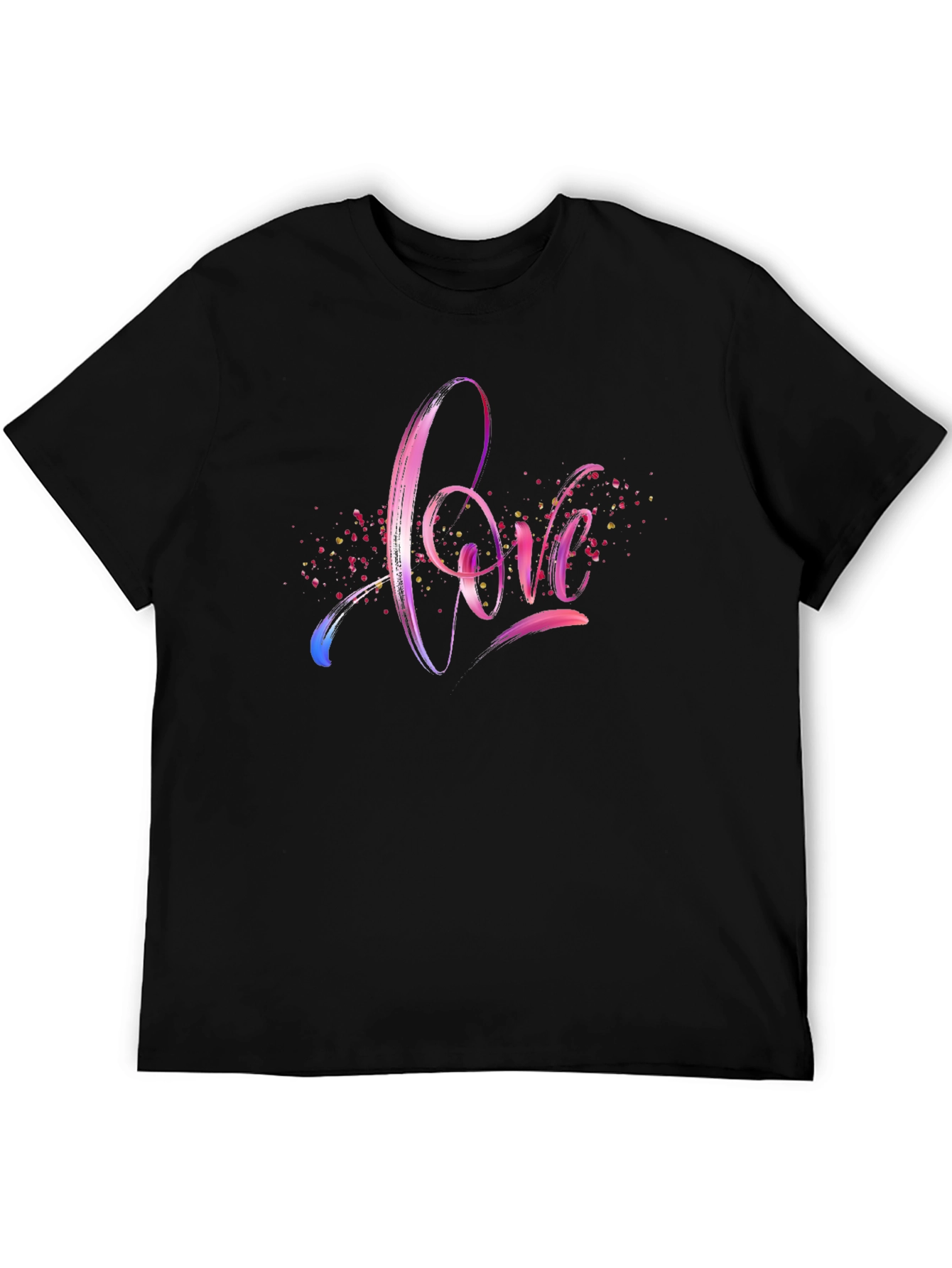 Love T-Shirt - Artistic Watercolor Design