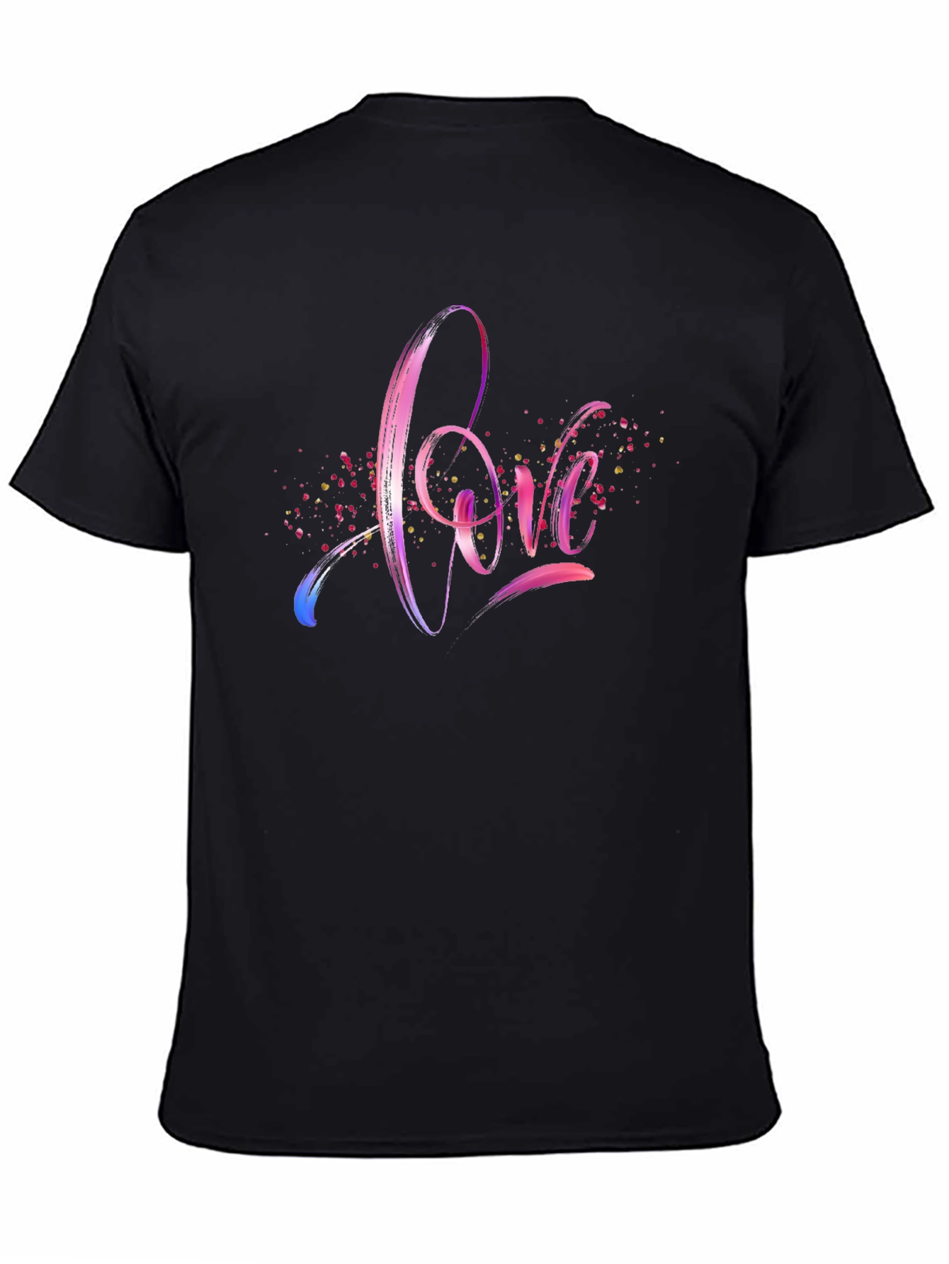 Love T-Shirt - Artistic Watercolor Design
