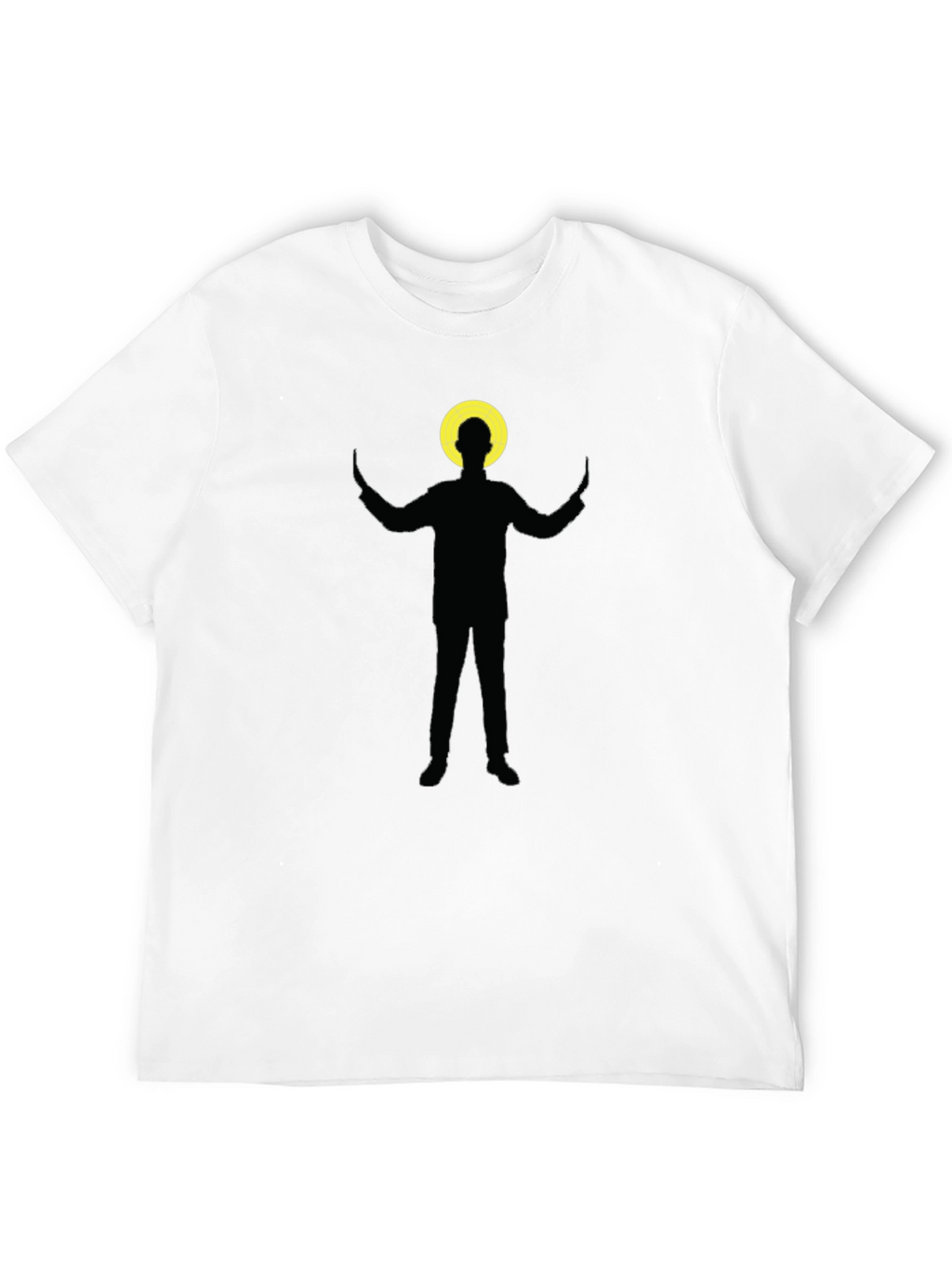 Conducting Angel Black T-Shirt - Quirky & Cool