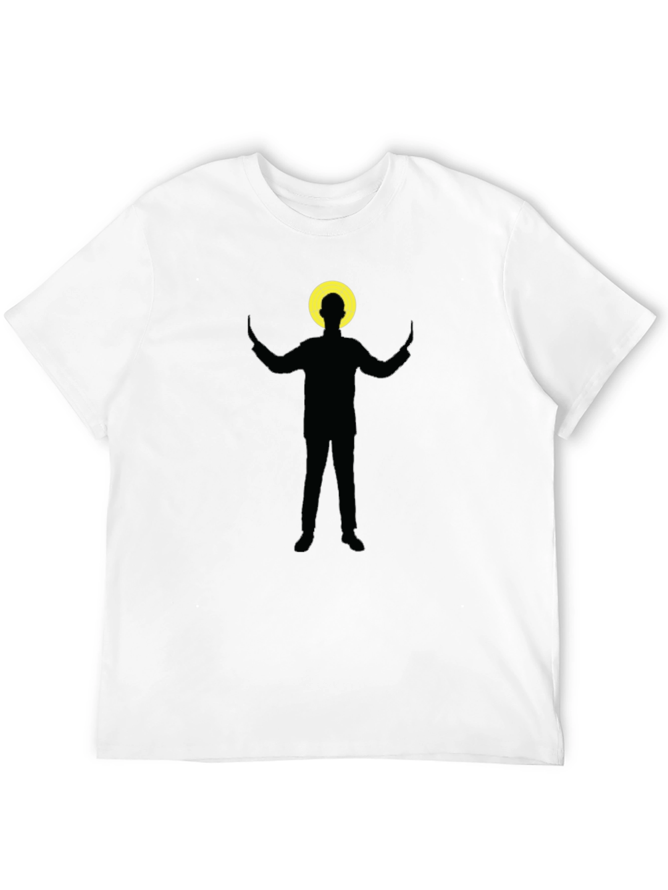 Conducting Angel Black T-Shirt - Quirky & Cool