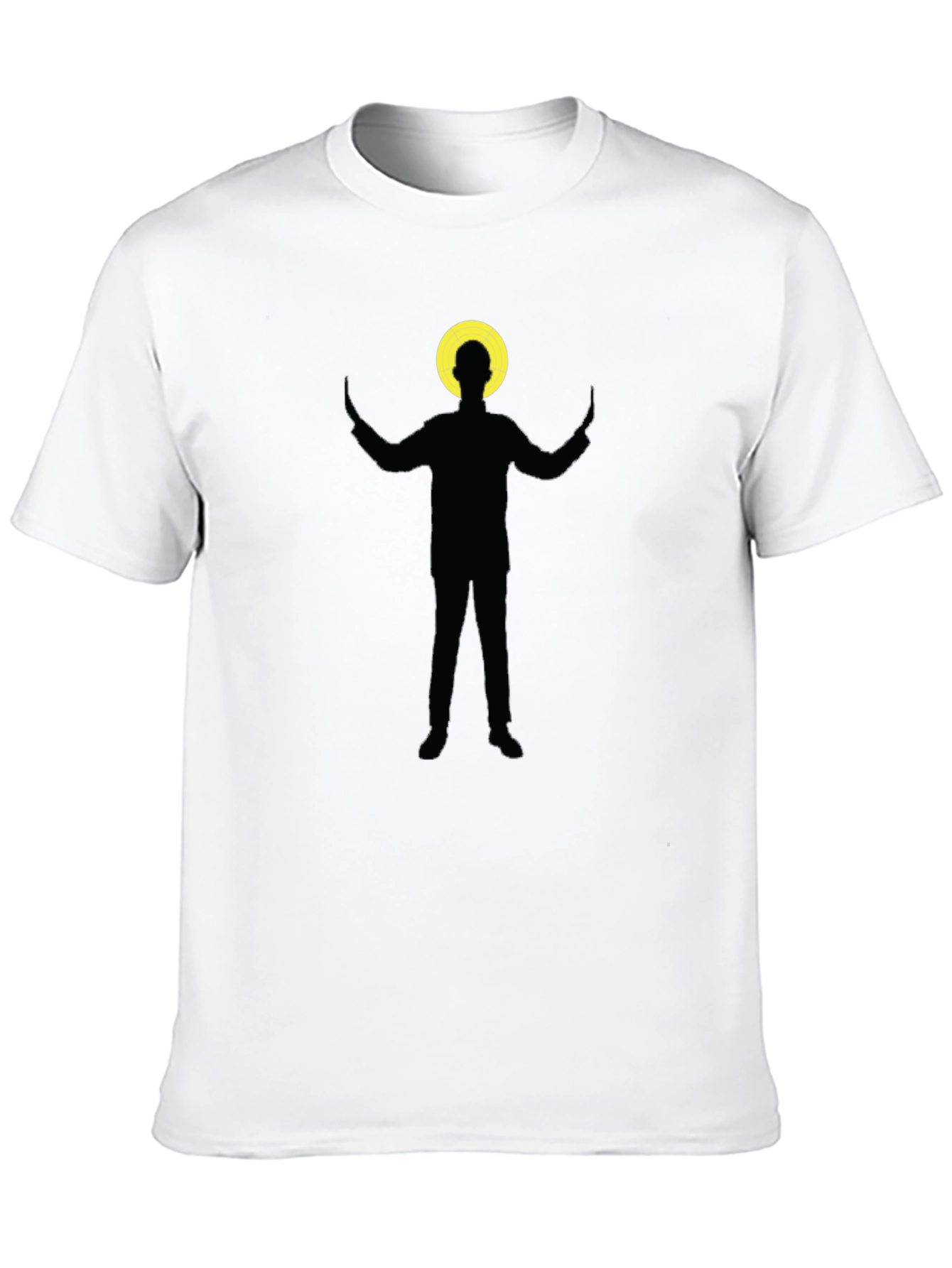 Conducting Angel Black T-Shirt - Quirky & Cool