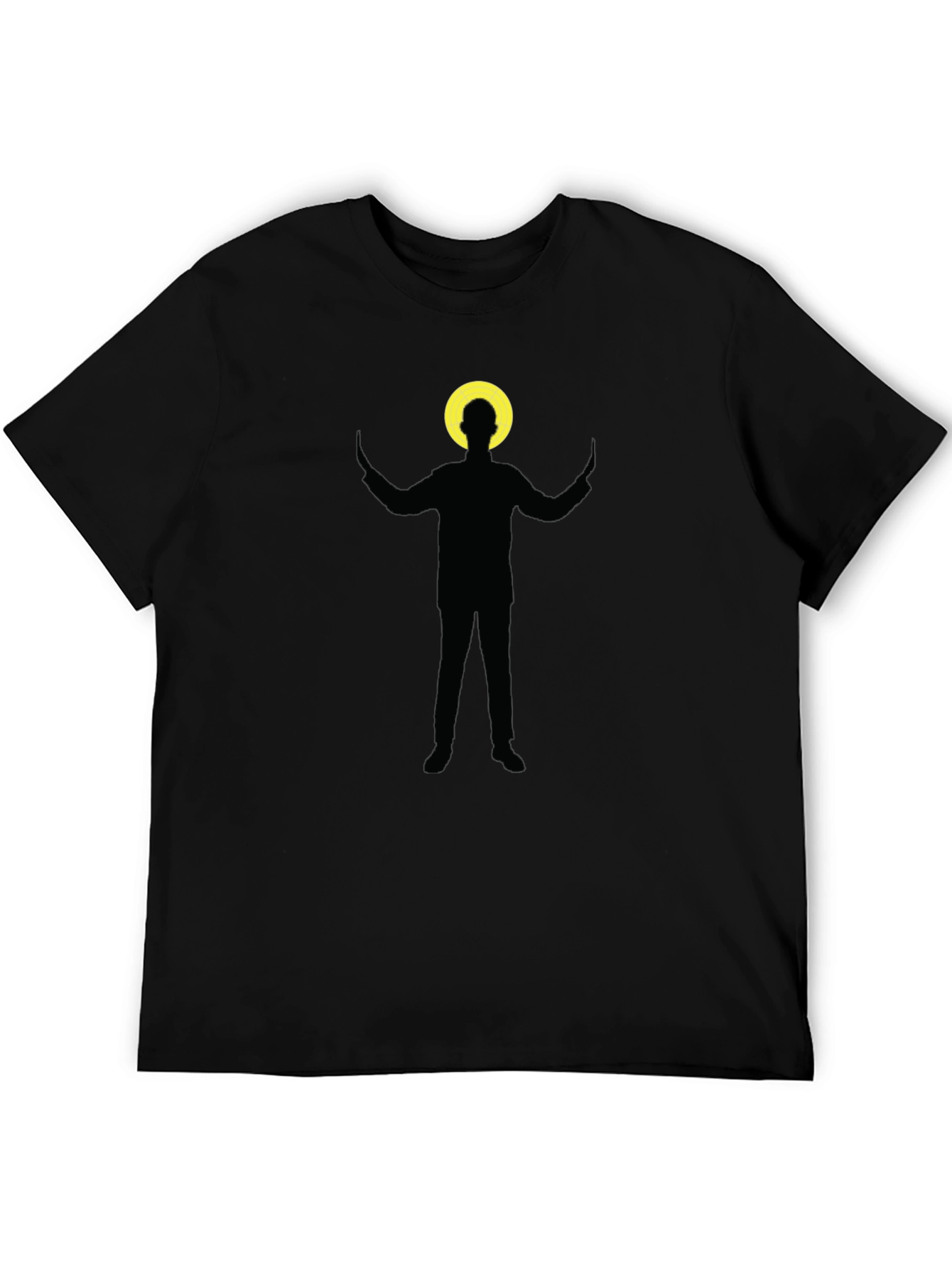Conducting Angel Black T-Shirt - Quirky & Cool
