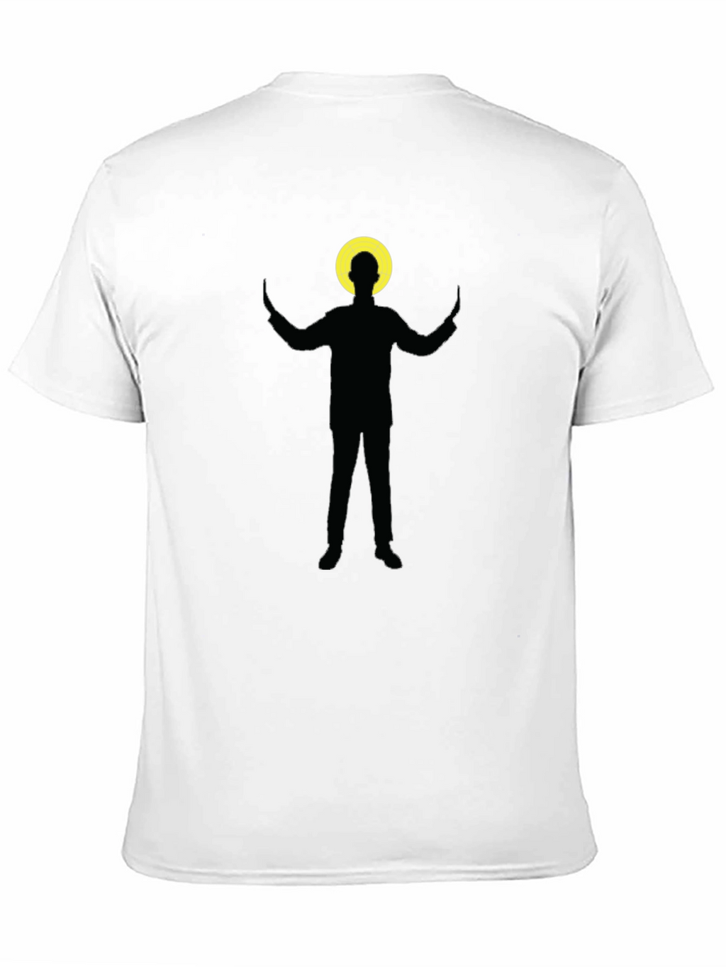 Conducting Angel Black T-Shirt - Quirky & Cool