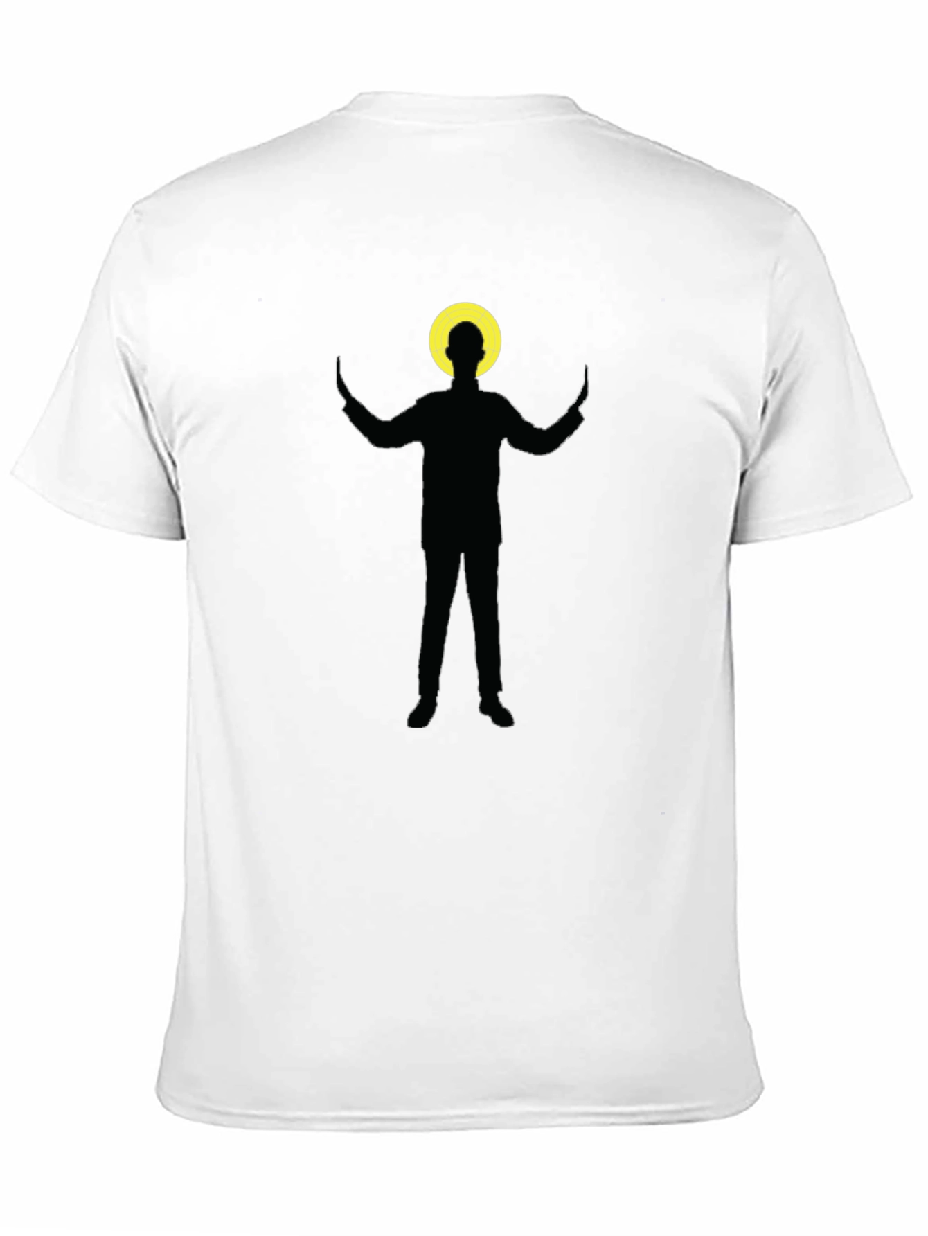 Conducting Angel Black T-Shirt - Quirky & Cool