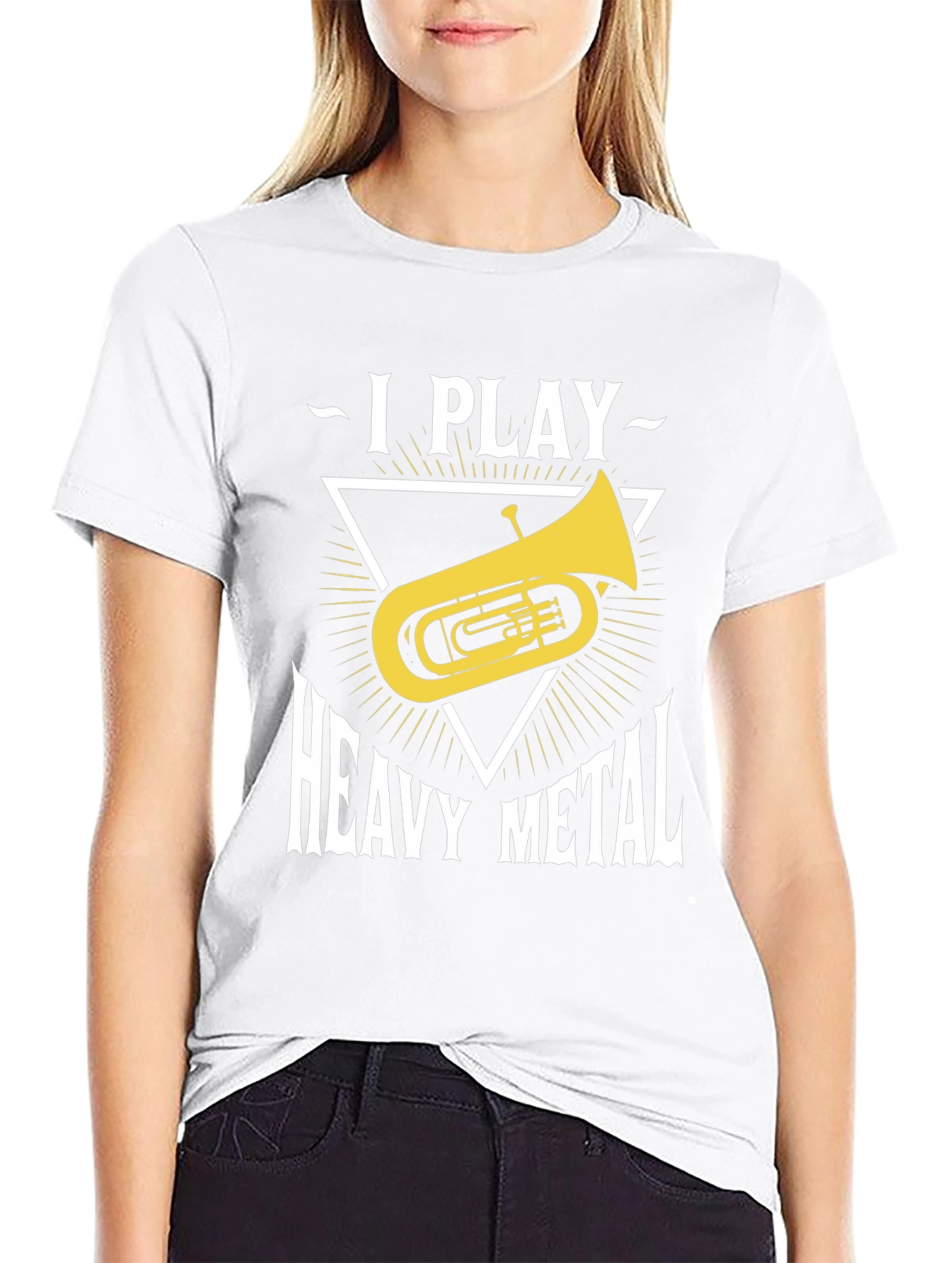 I Play Heavy Metal Tuba T-Shirt