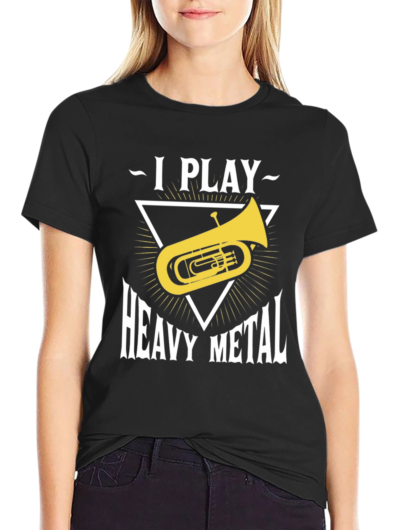I Play Heavy Metal Tuba T-Shirt