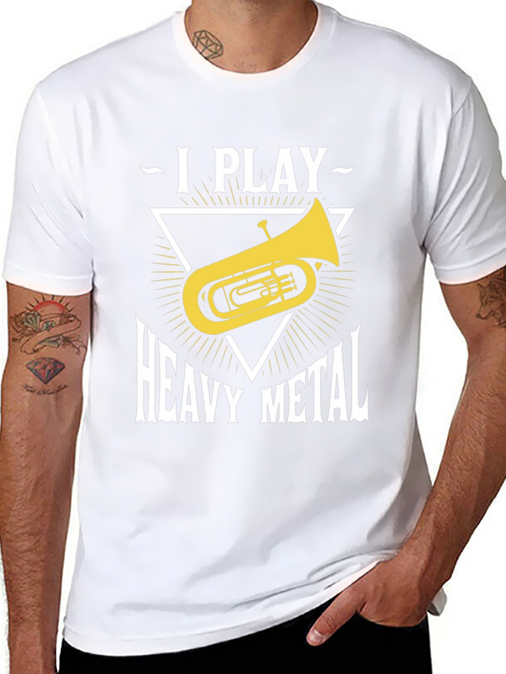 I Play Heavy Metal Tuba T-Shirt