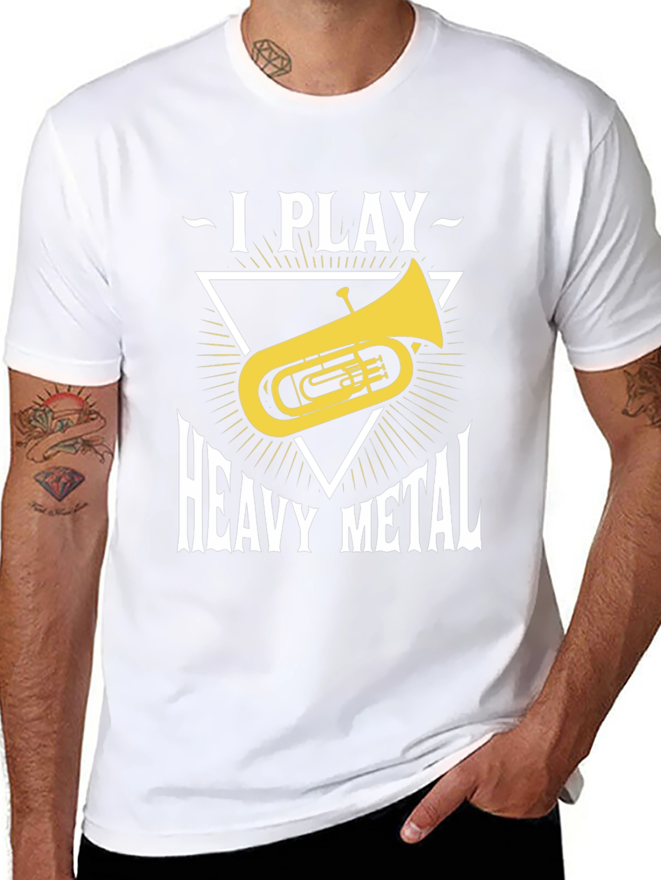 I Play Heavy Metal Tuba T-Shirt