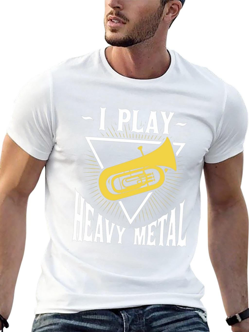 I Play Heavy Metal Tuba T-Shirt