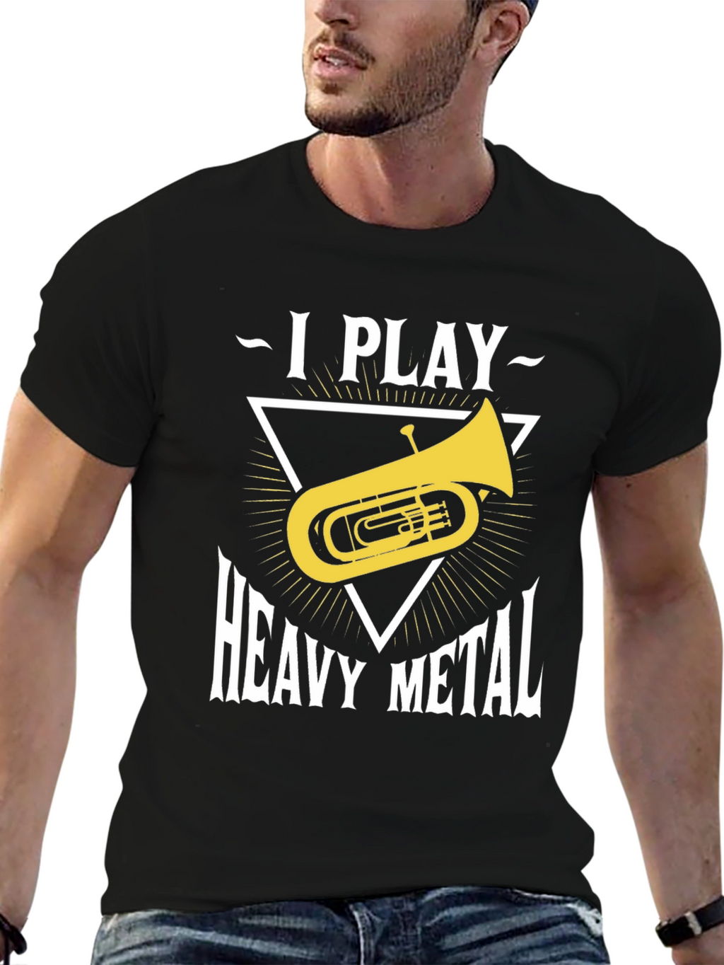 I Play Heavy Metal Tuba T-Shirt