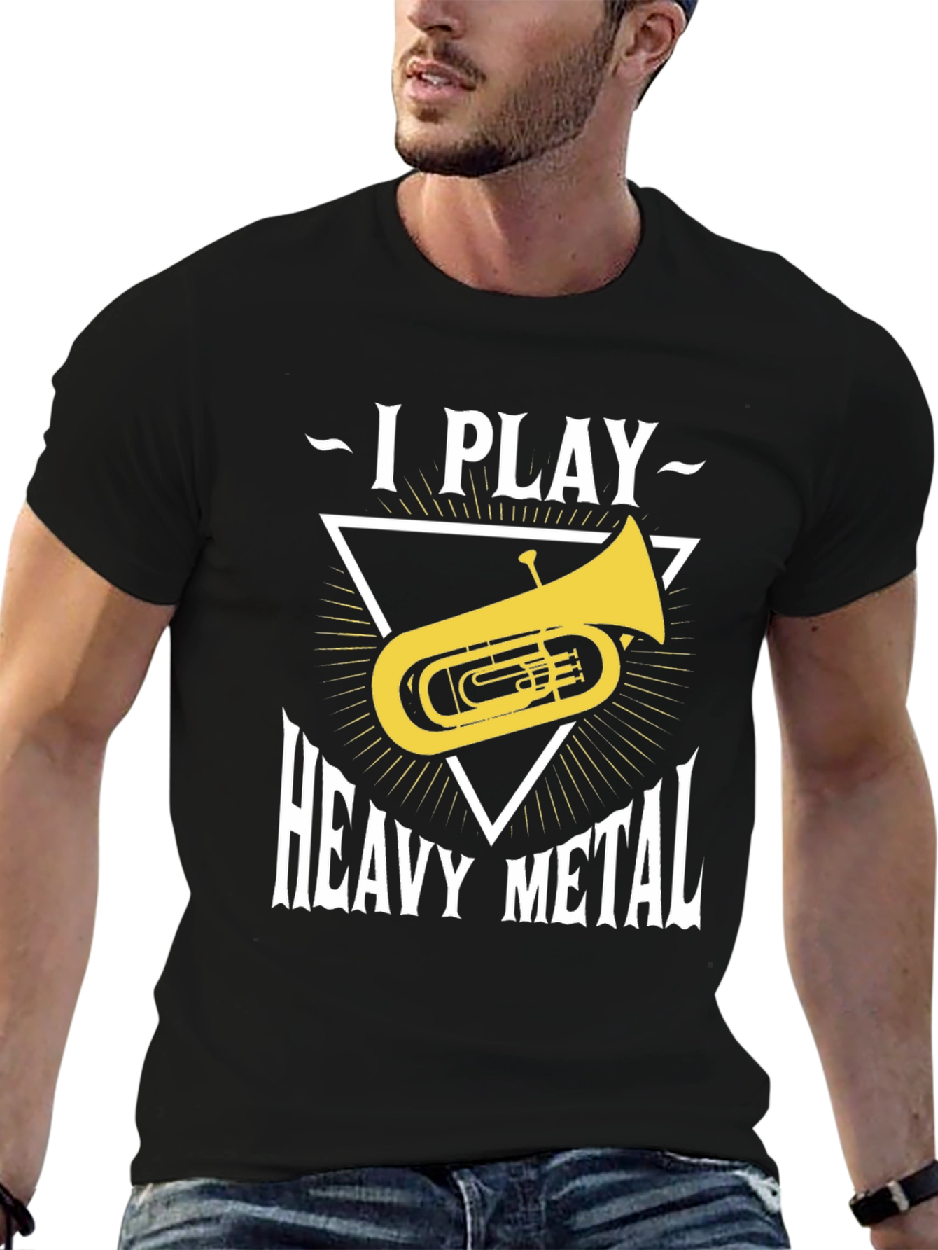 I Play Heavy Metal Tuba T-Shirt