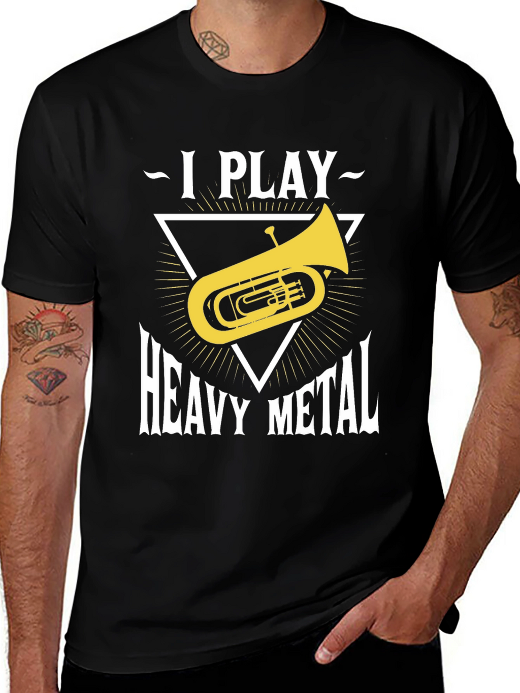 I Play Heavy Metal Tuba T-Shirt
