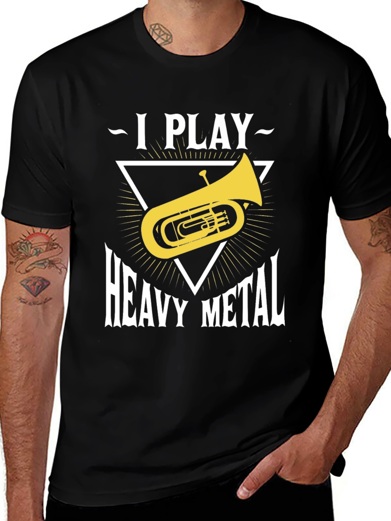 I Play Heavy Metal Tuba T-Shirt