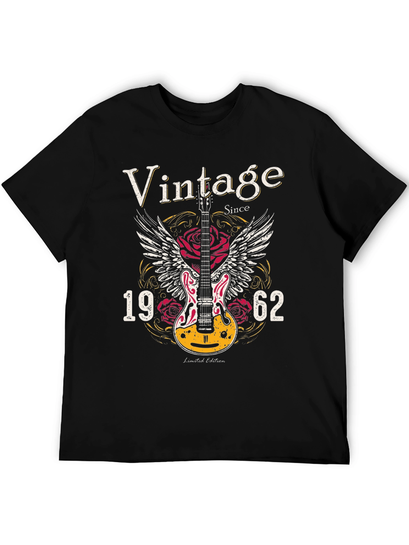 Vintage 1962 Guitar Graphic T-Shirt
