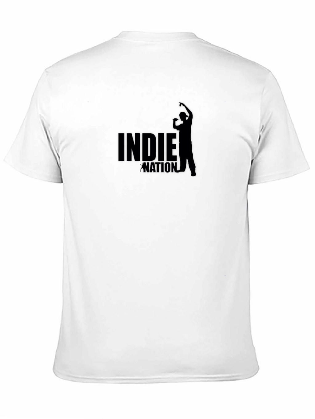 Indie Nation Graphic Tee - Black Cotton T-Shirt