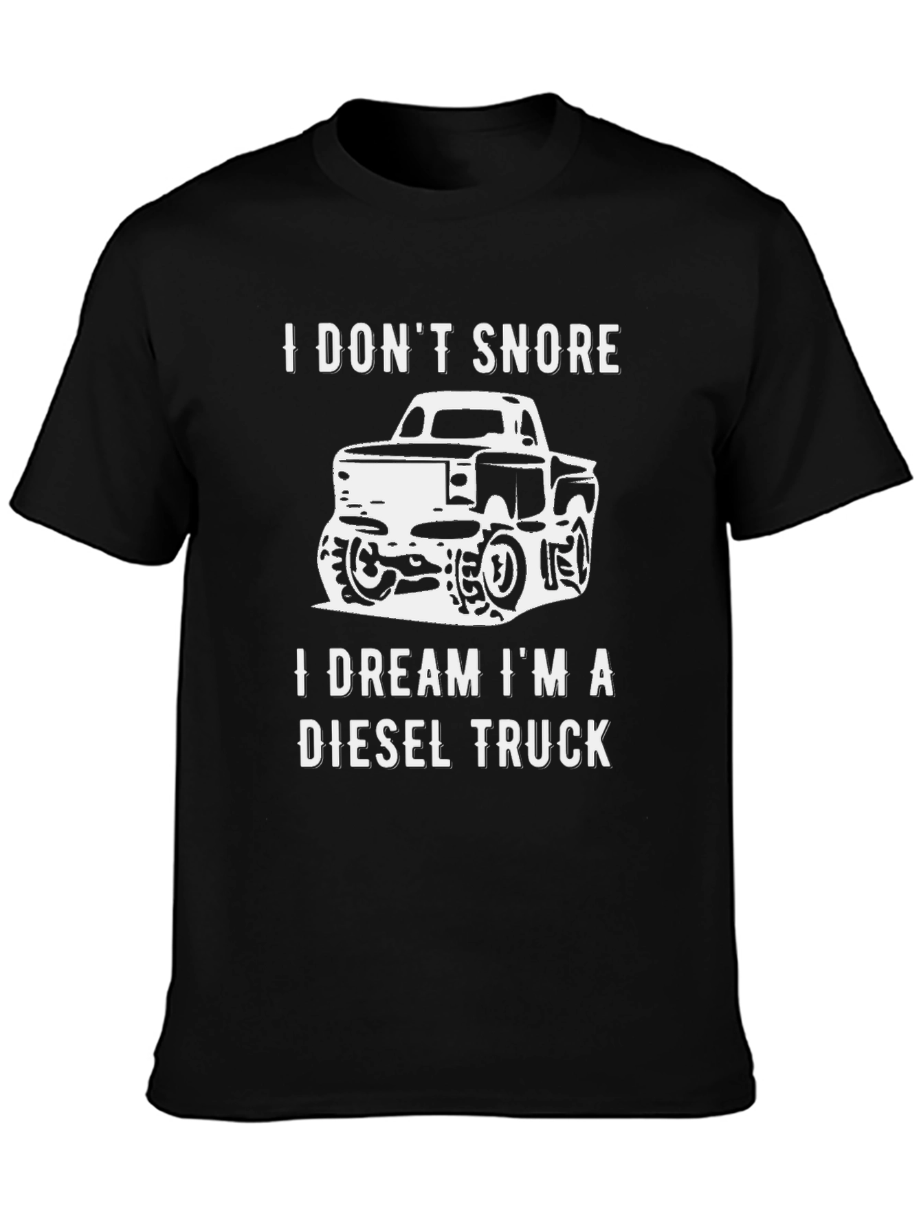 Diesel Truck Dream T-Shirt - Funny Snoring Tee