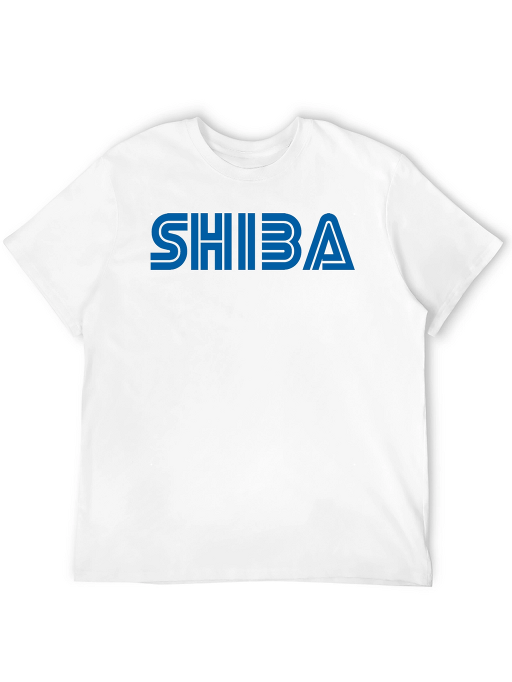 Shiba Blue Logo Black T-Shirt