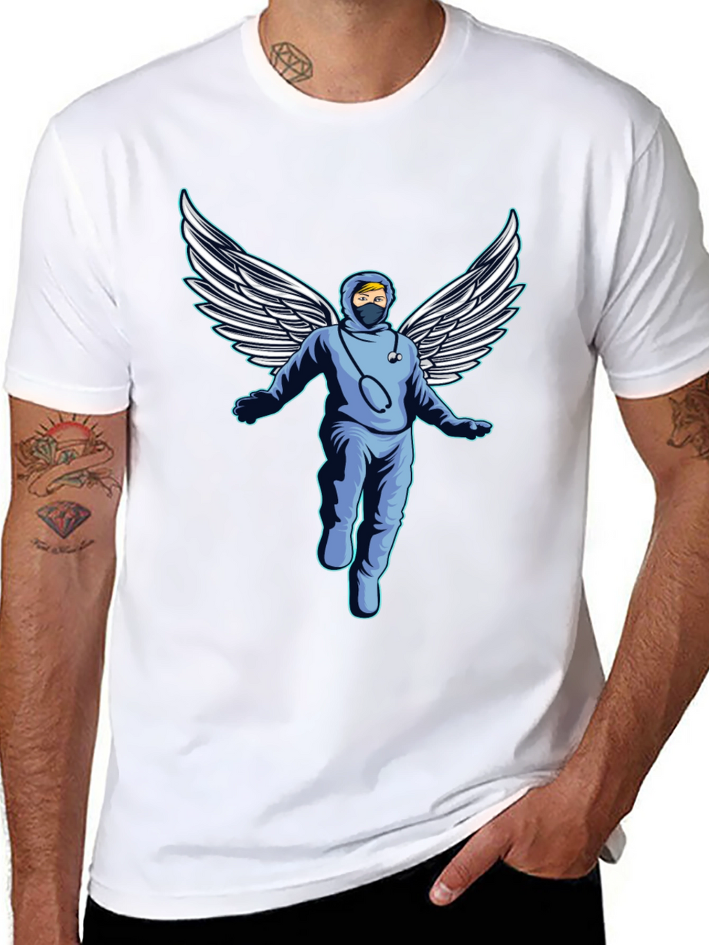 Healthcare Hero Angel T-Shirt