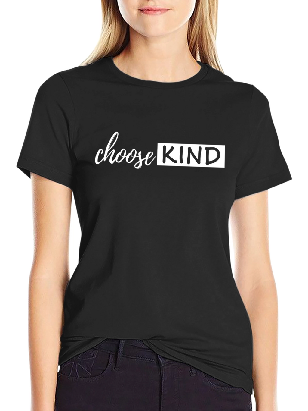 Choose Kind Graphic Tee - Black T-Shirt