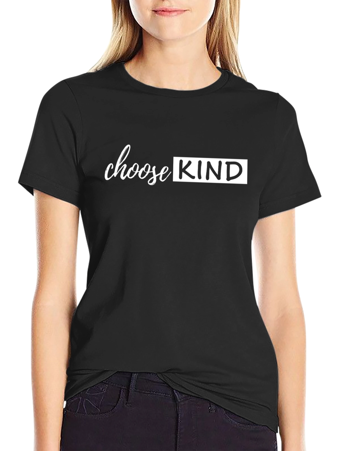 Choose Kind Graphic Tee - Black T-Shirt