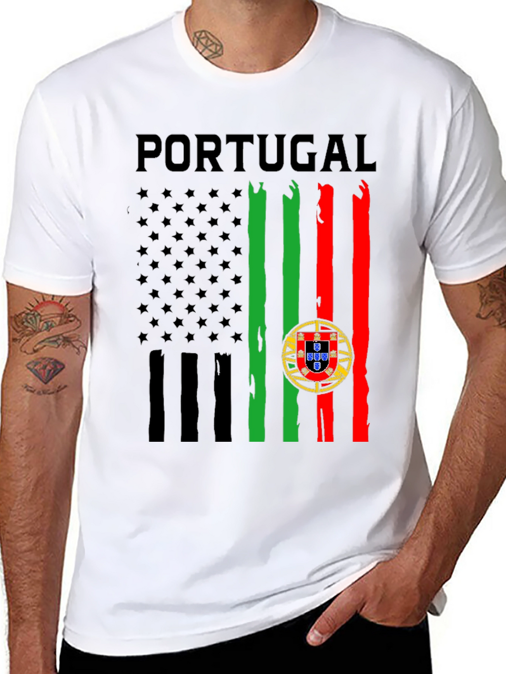 Portugal Flag T-Shirt - Patriotic Pride