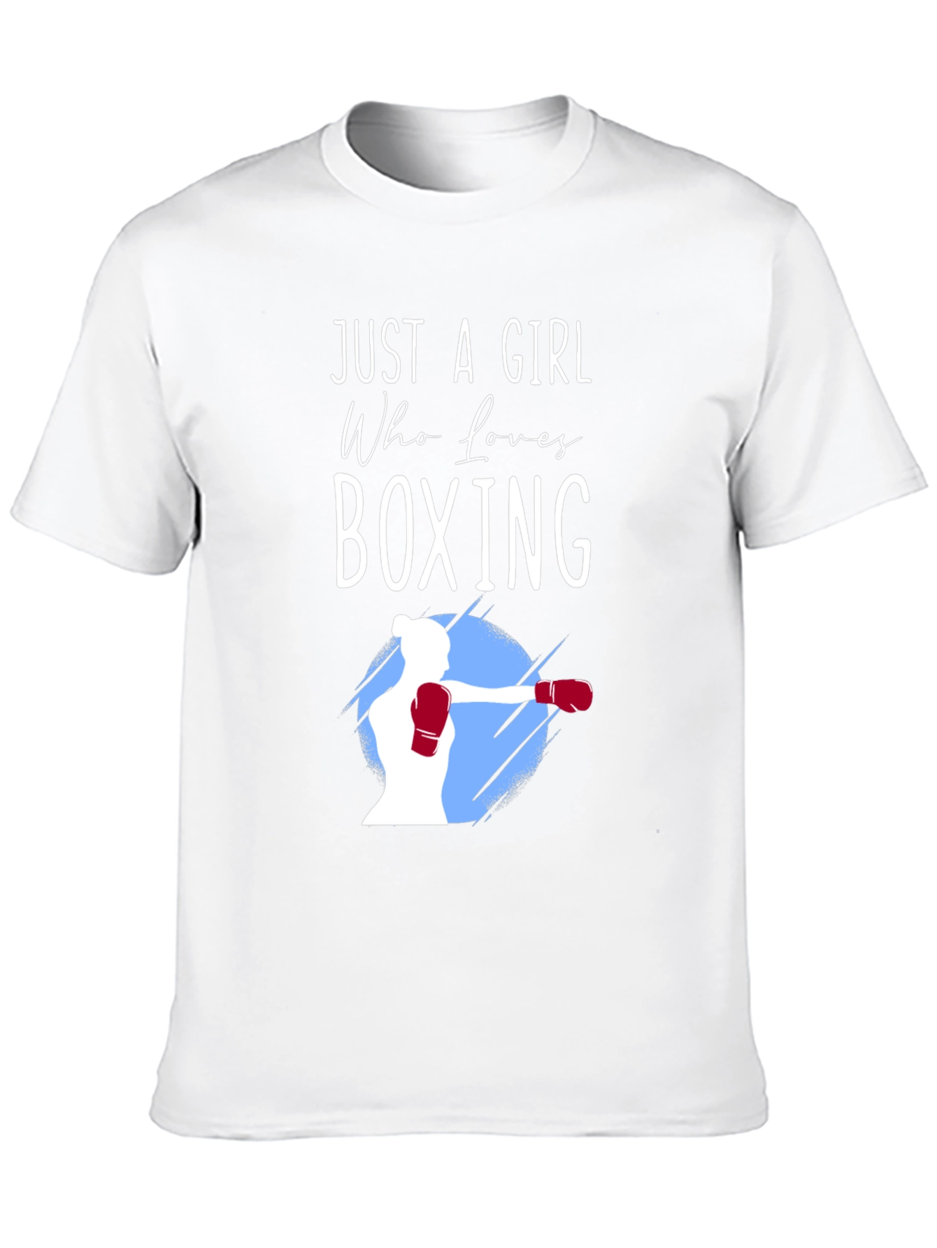 Boxing Girl T-Shirt - Just a Girl Who Loves Boxing Tee