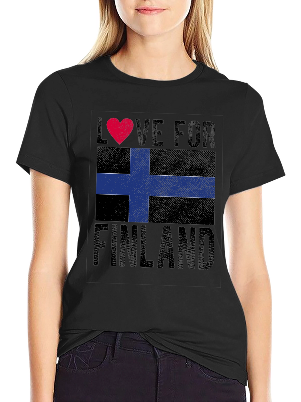 Love for Finland Graphic T-Shirt