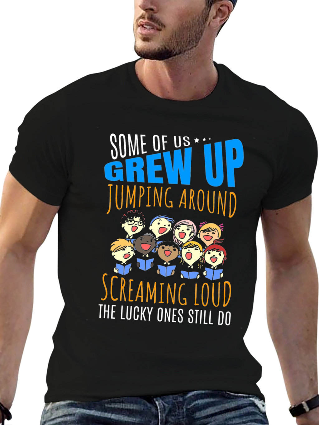 Choir T-Shirt - Some of Us Grew Up Singing