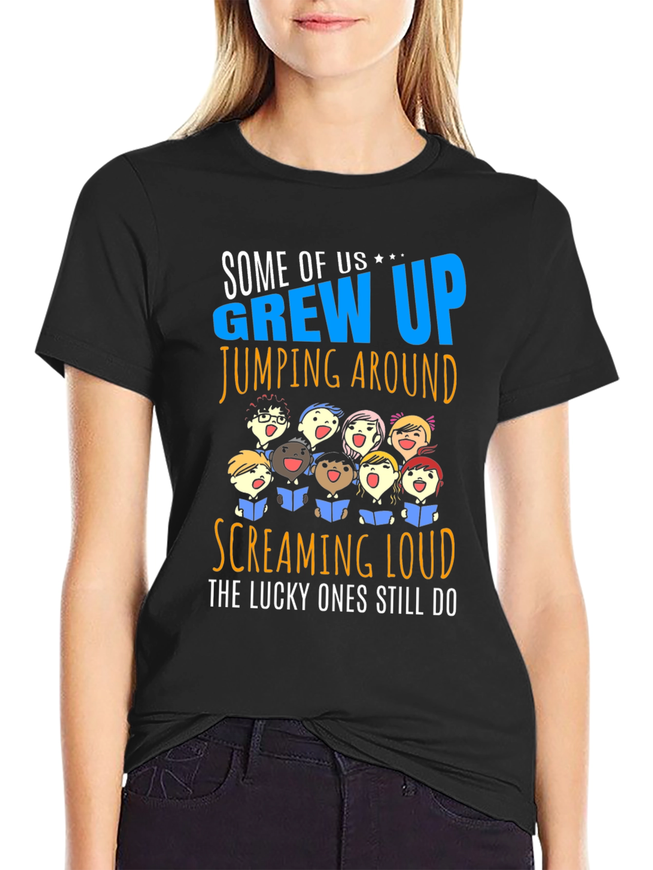 Choir T-Shirt - Some of Us Grew Up Singing