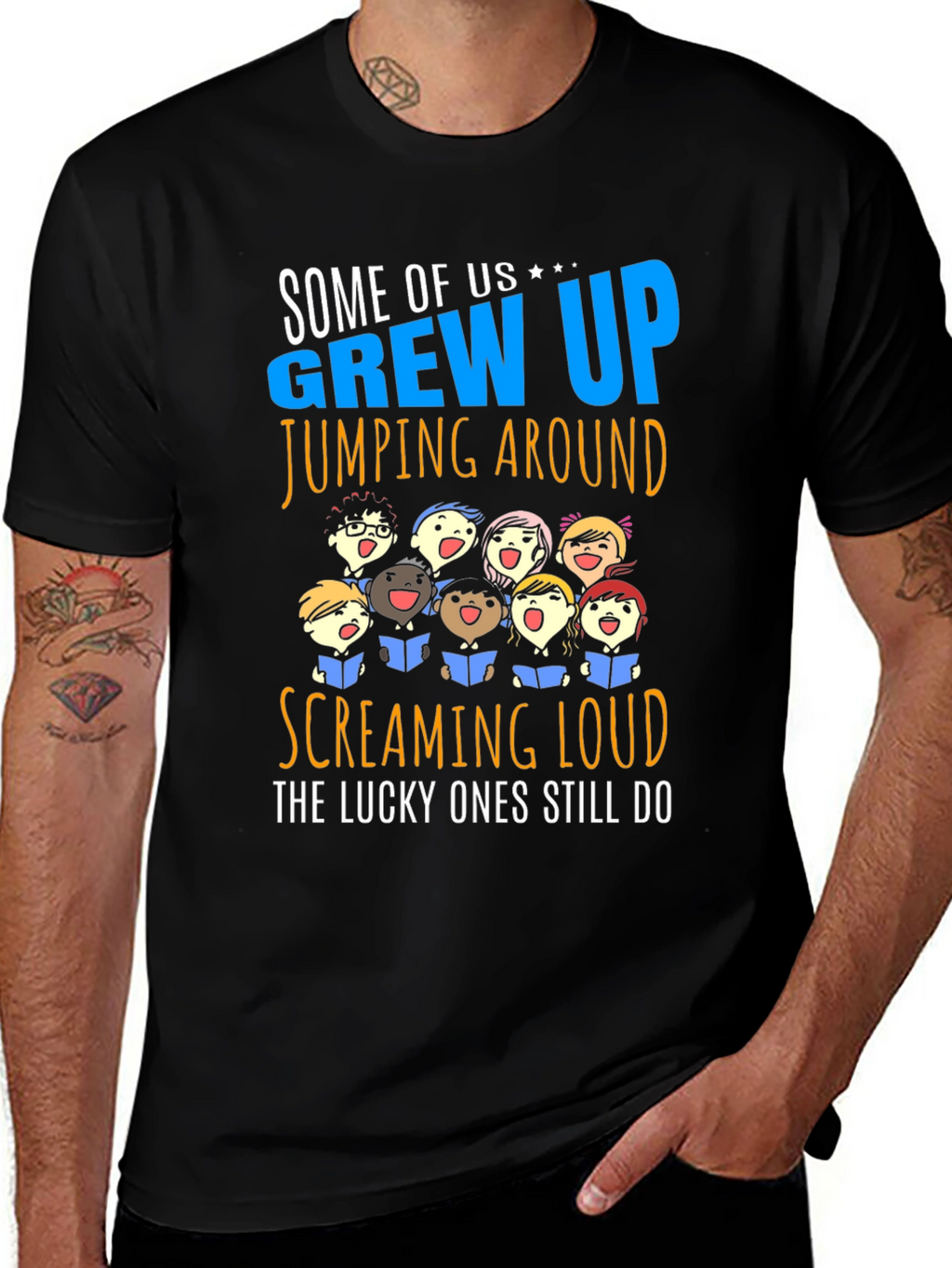 Choir T-Shirt - Some of Us Grew Up Singing