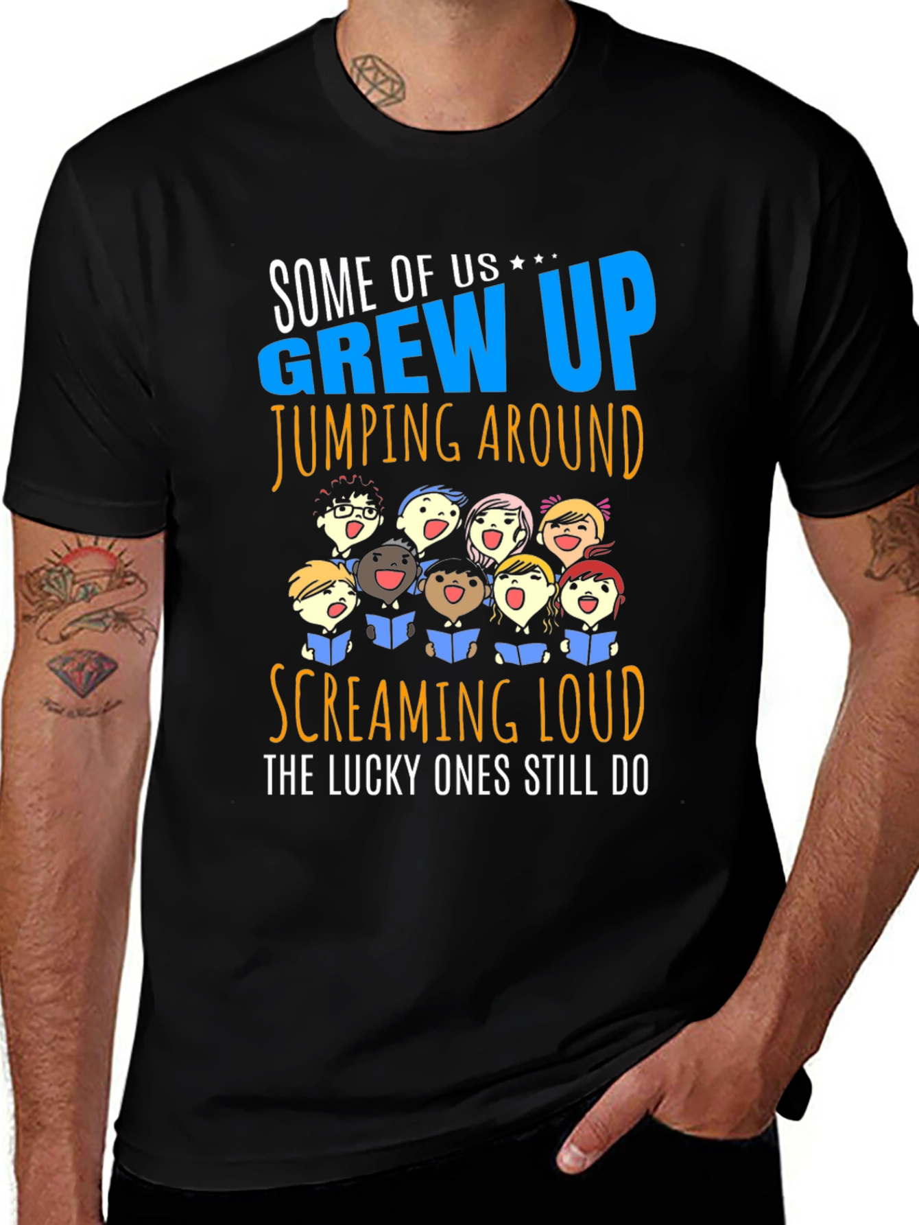 Choir T-Shirt - Some of Us Grew Up Singing