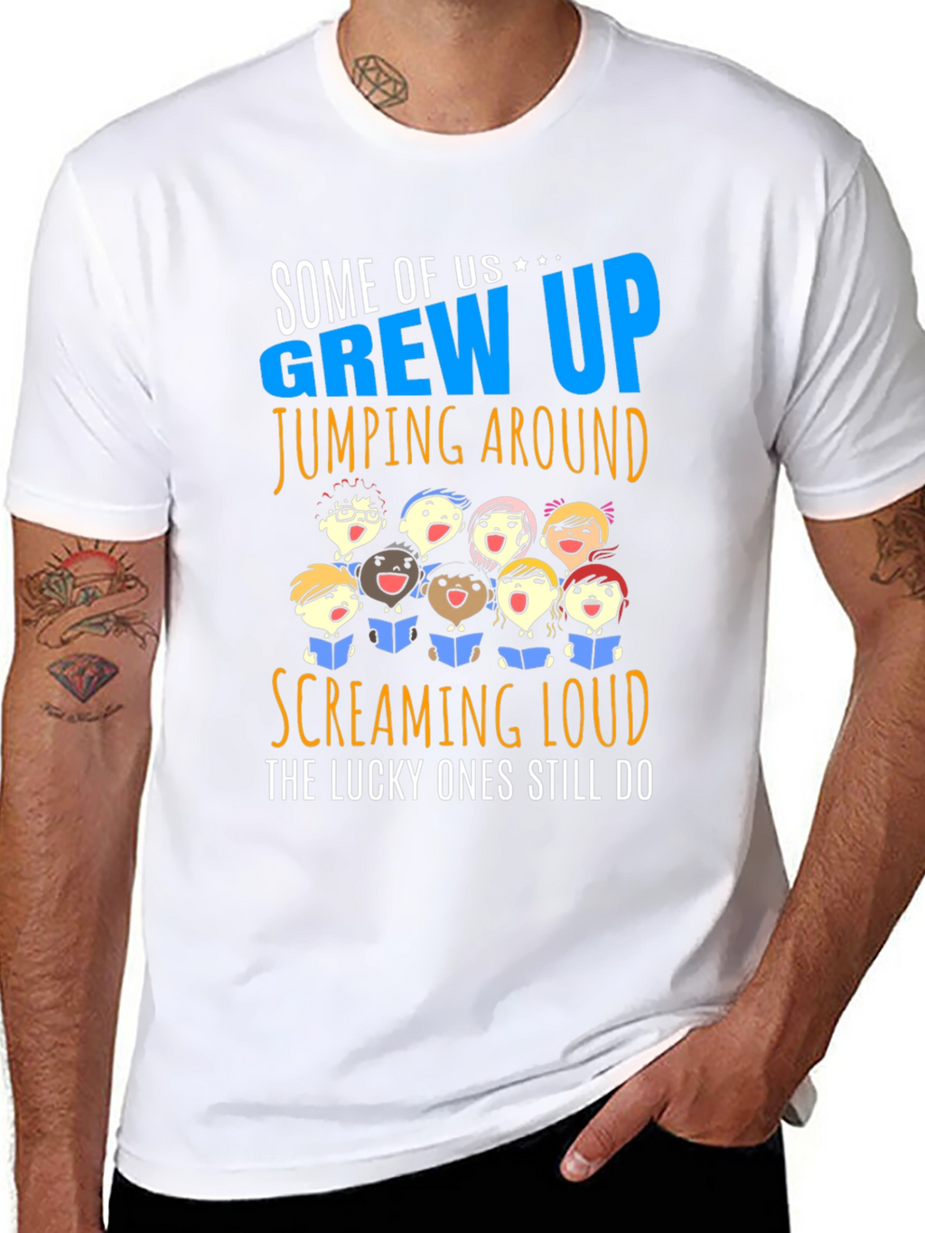 Choir T-Shirt - Some of Us Grew Up Singing