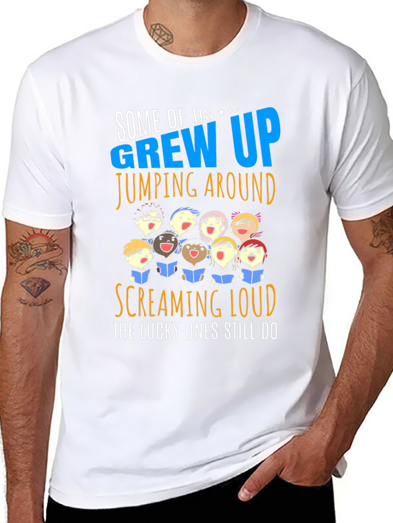 Choir T-Shirt - Some of Us Grew Up Singing