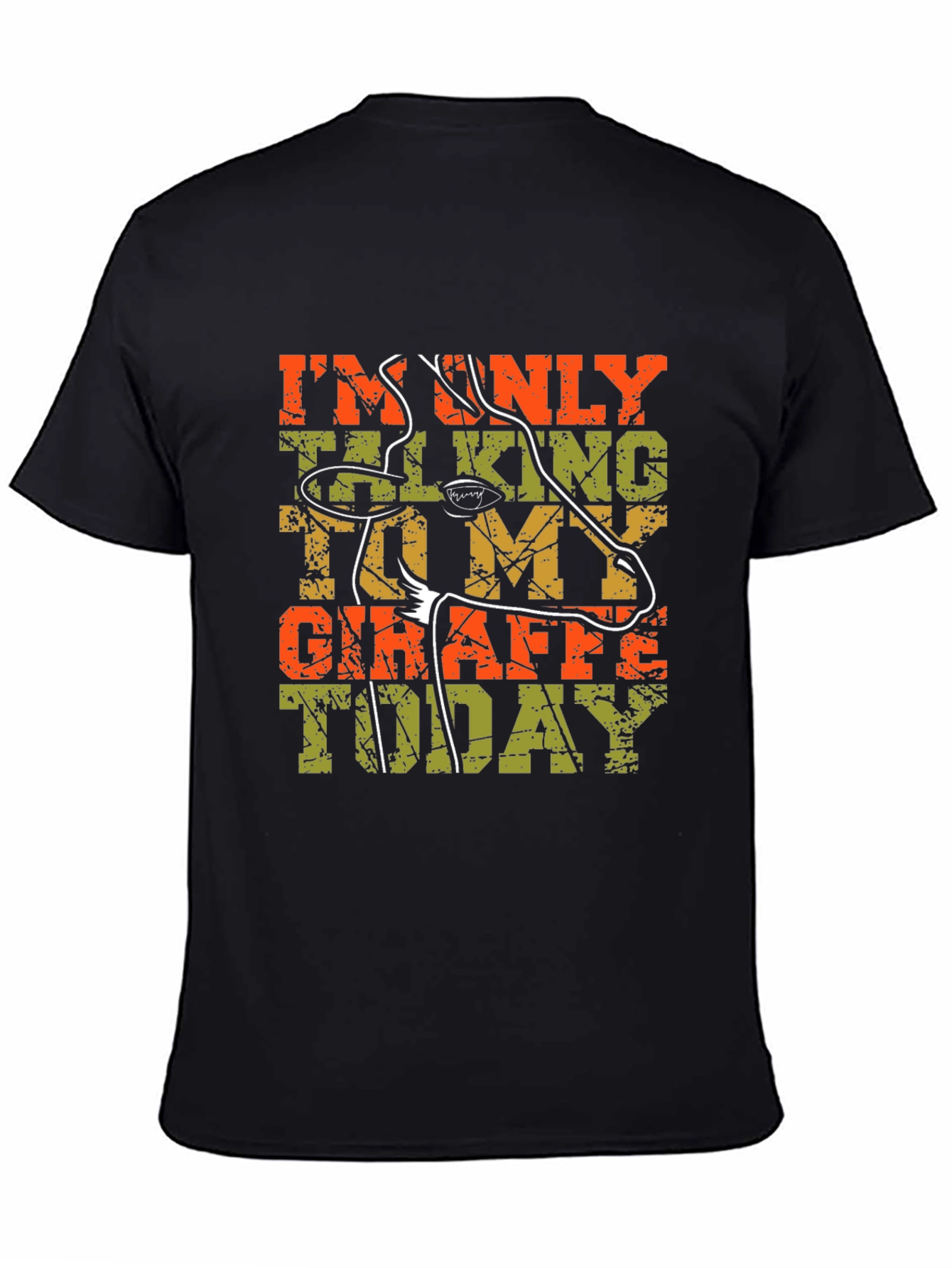 Giraffe Lover T-Shirt - Talking to My Giraffe Today Tee