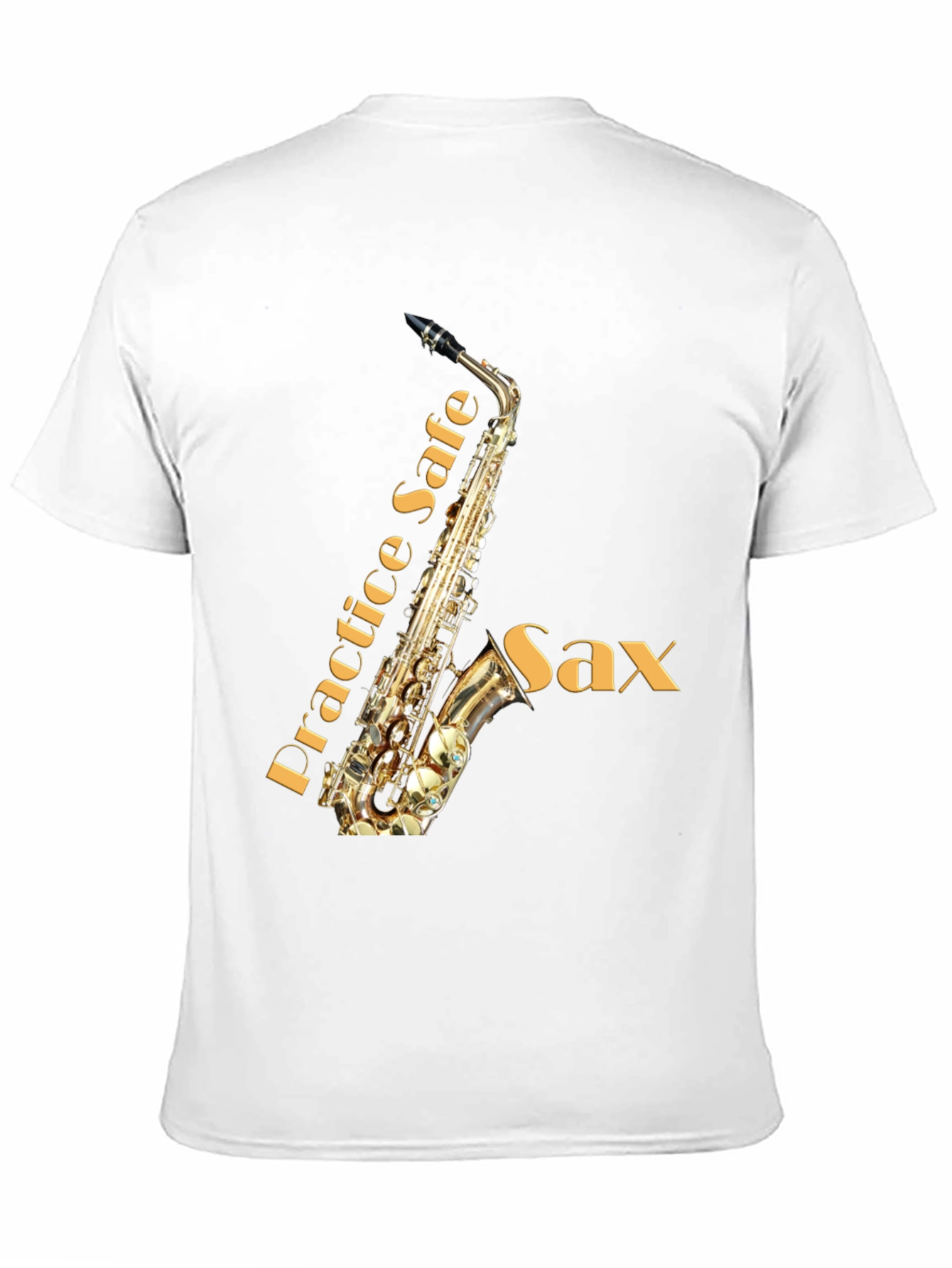 Practice Safe Sax T-Shirt - Musicians Tee