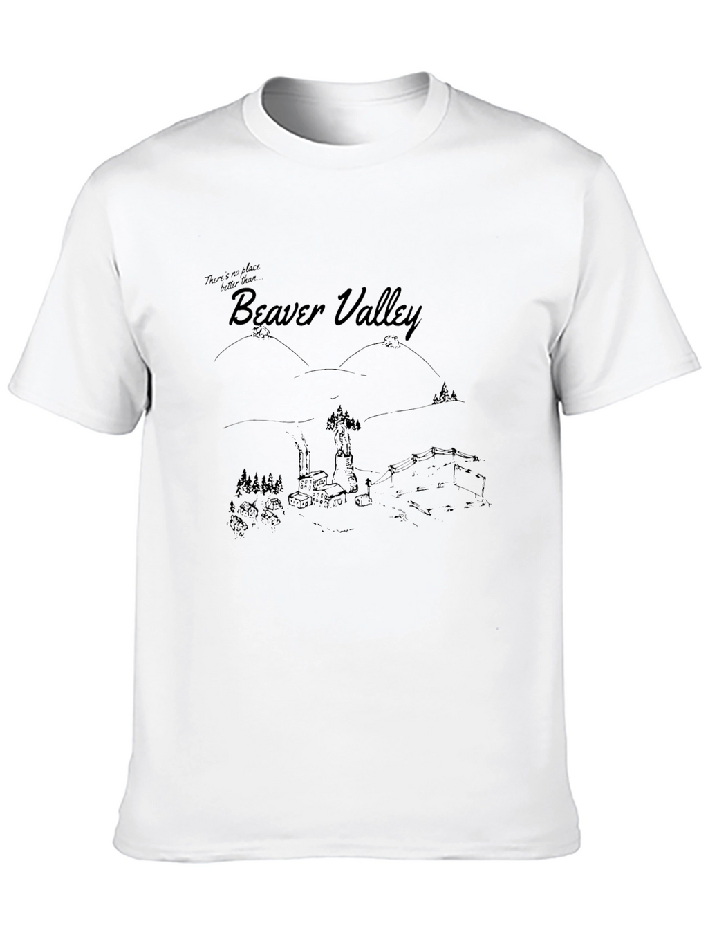 Beaver Valley Graphic Tee - Black