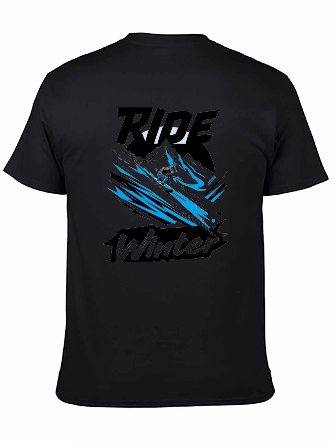 Ride Winter Black Graphic Tee