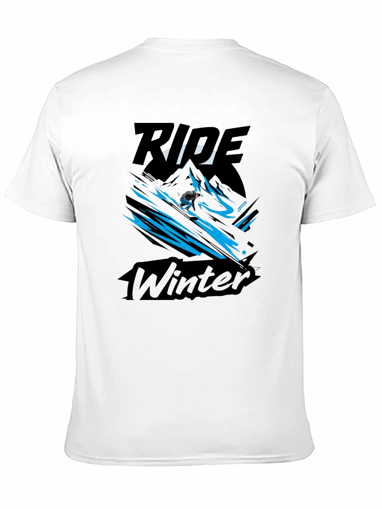 Ride Winter Black Graphic Tee
