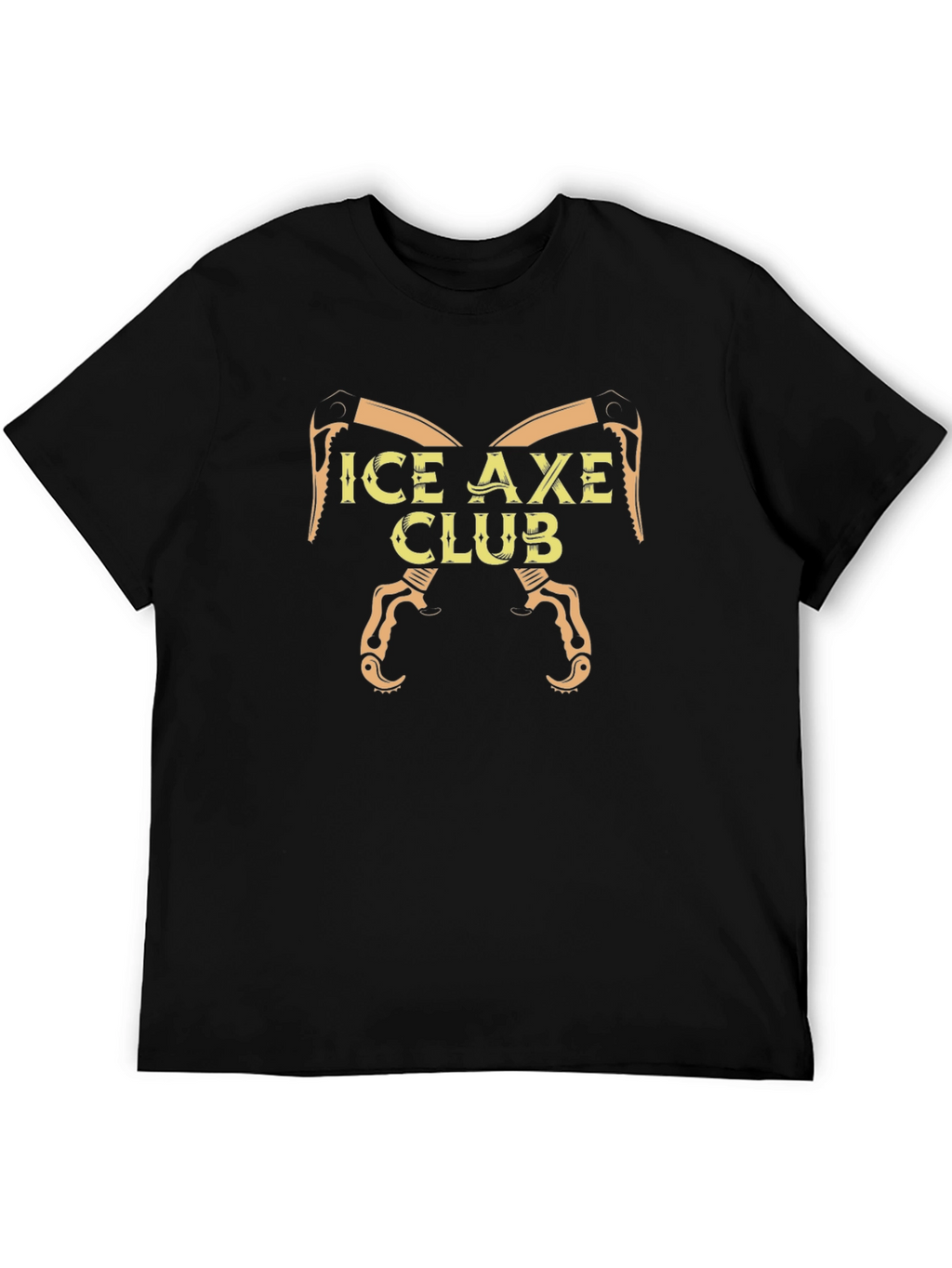 Ice Axe Club Graphic Tee - Black