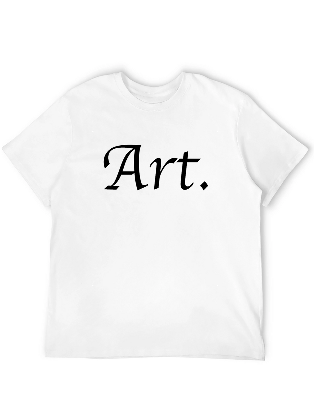 Stylish Art. Black Graphic Tee