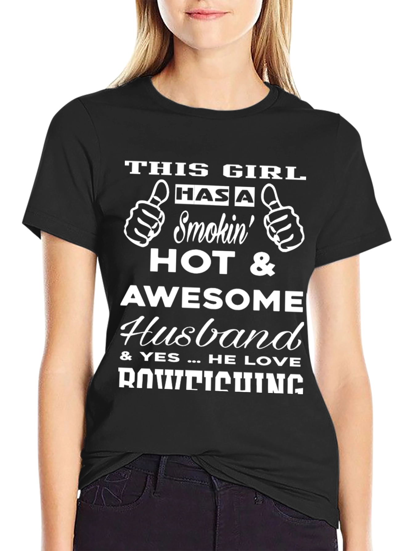 Smokin Hot Husband T-Shirt - Novelty Graphic Tee