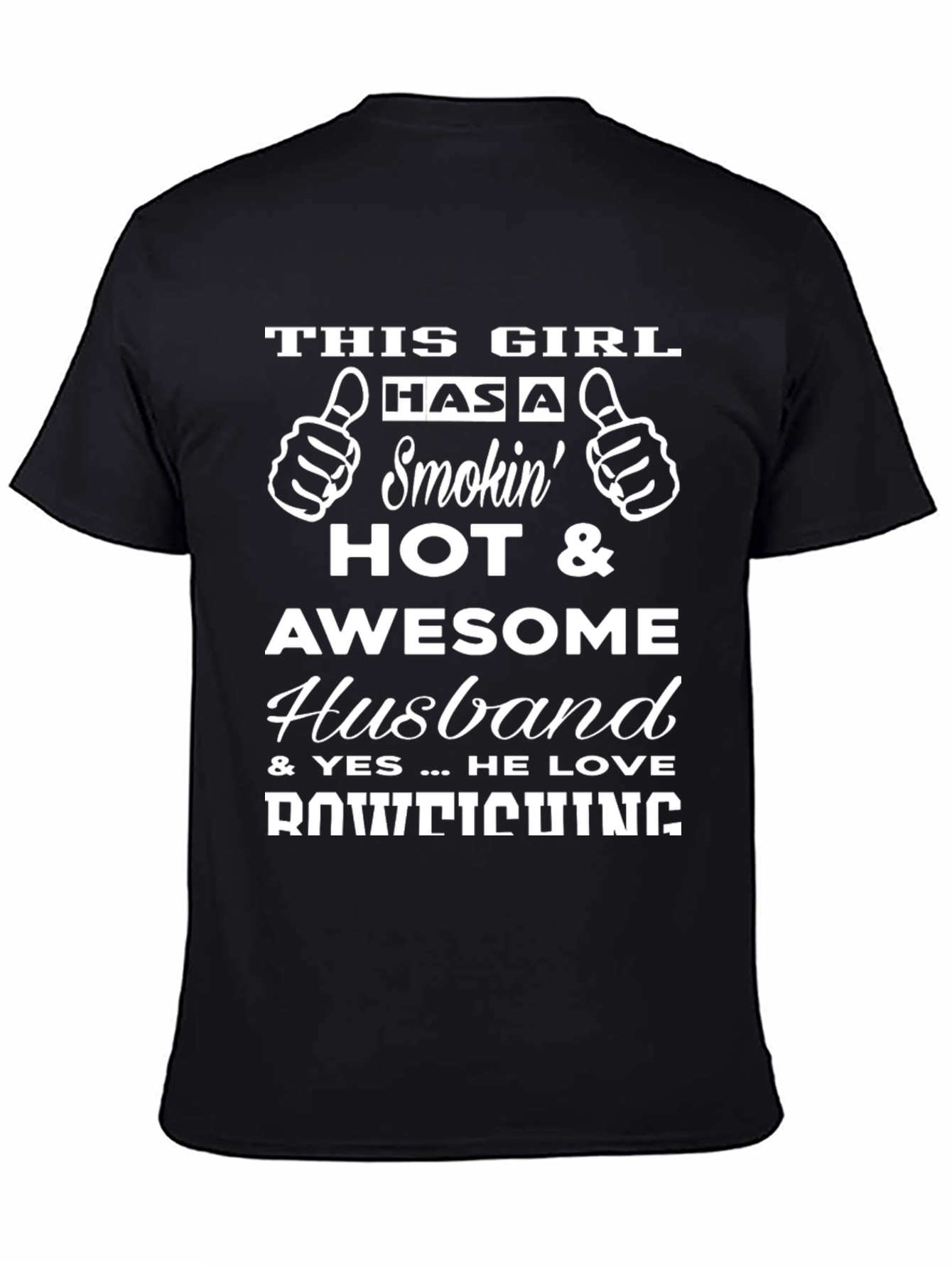 Smokin Hot Husband T-Shirt - Novelty Graphic Tee