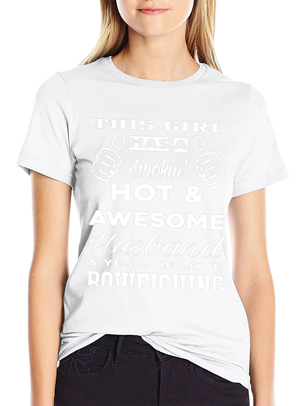 Smokin Hot Husband T-Shirt - Novelty Graphic Tee