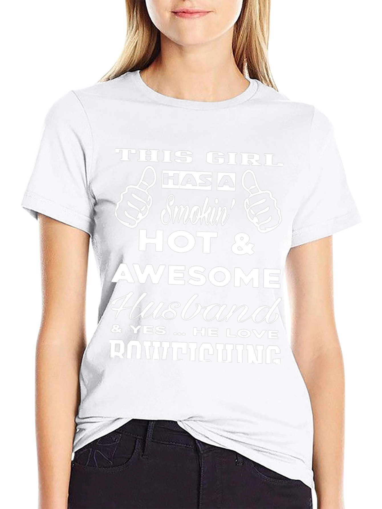 Smokin Hot Husband T-Shirt - Novelty Graphic Tee