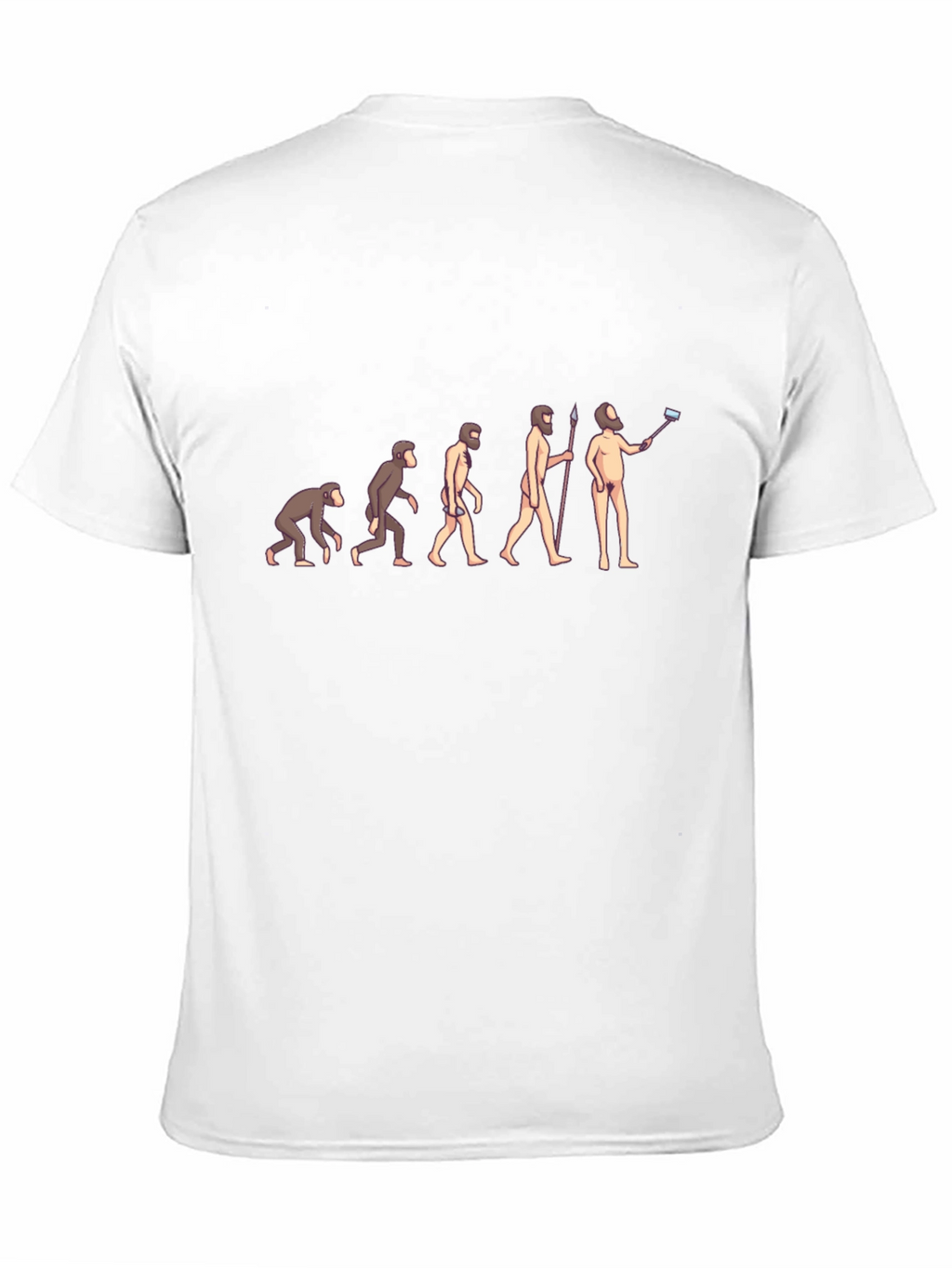 Evolution Selfie T-Shirt - Funny Science Tee