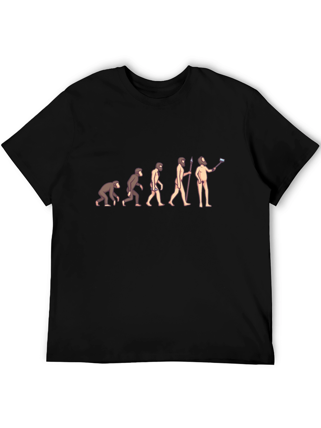 Evolution Selfie T-Shirt - Funny Science Tee